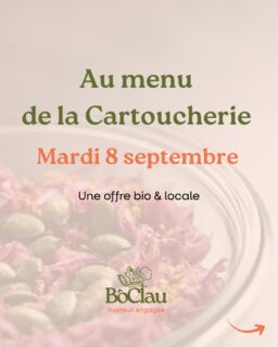 Le menu de la semaine prochaine est dispo !! On se retrouve sur notre stand de 11h30 à 14h devant le bloc G (réfectoire) de la Cartoucherie.
Paiement en monnaie, chèque ou CB (nous ne prenons pas les tickets restau)
Crédits photo : @laurianne_gth_photographe
@toquedulocal @cartouchverte